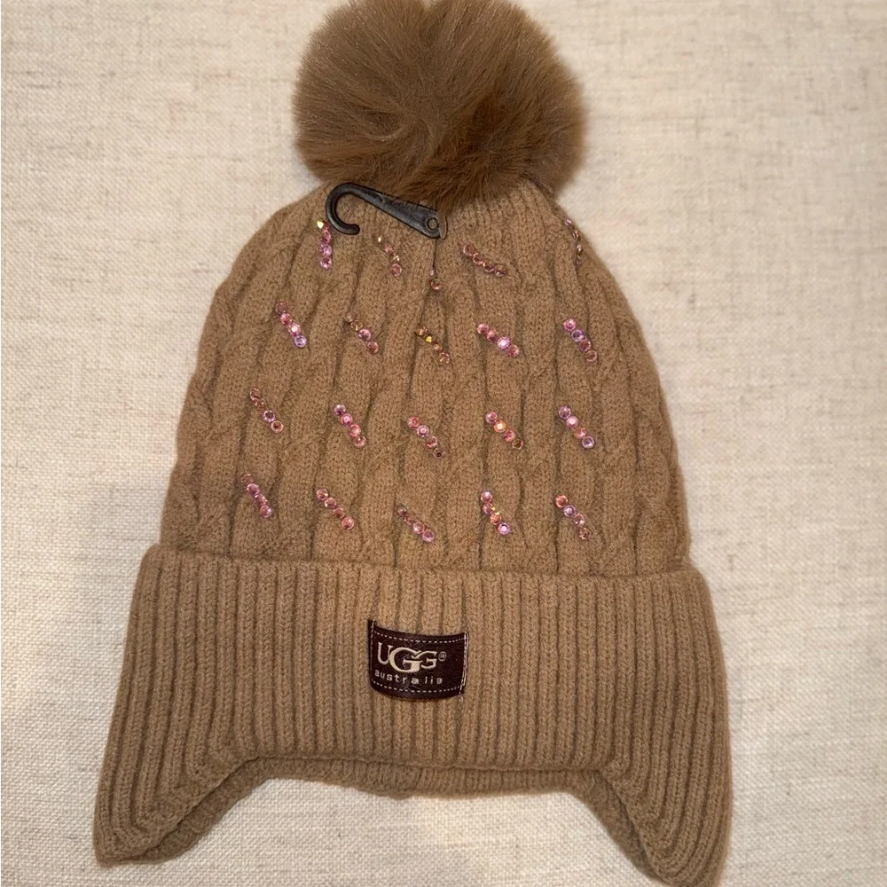 UGG tan beanie